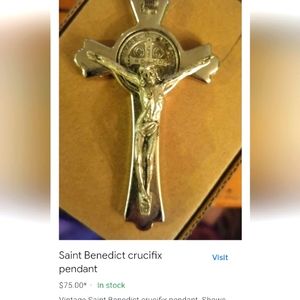 Saint Benedict Crucifix pendant